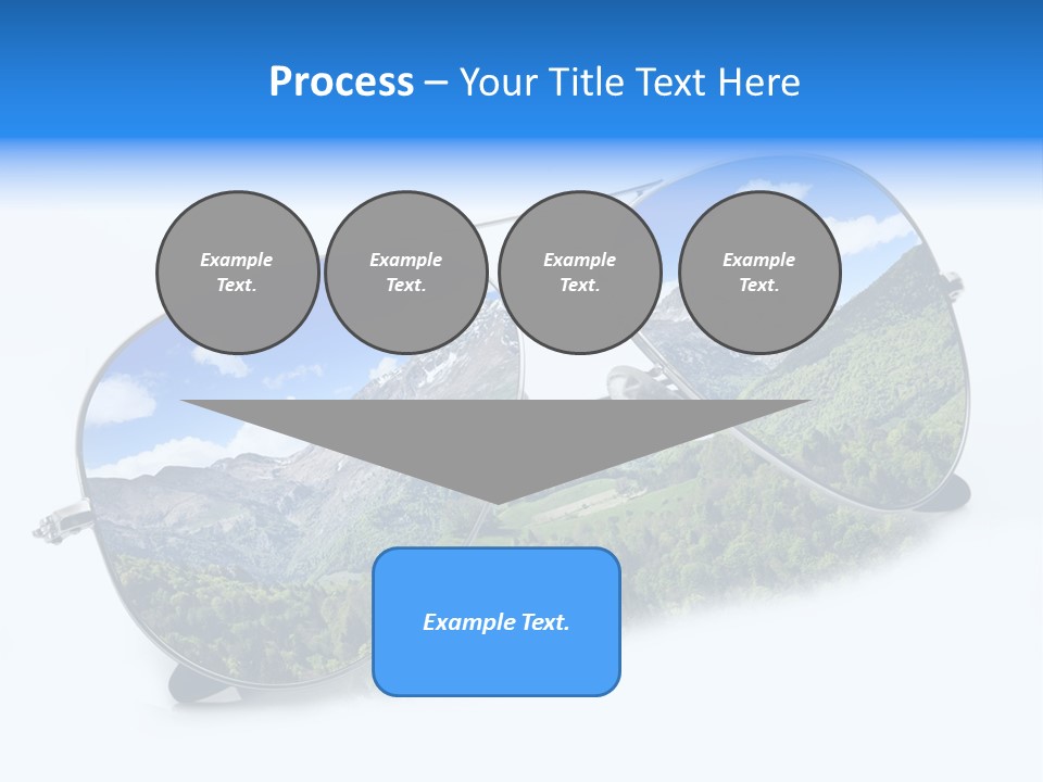 Villeggiatura Paesaggio Oggetto PowerPoint Template