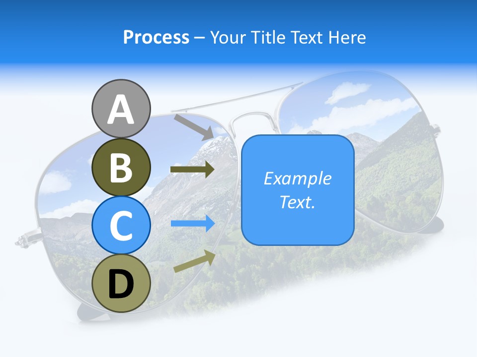 Villeggiatura Paesaggio Oggetto PowerPoint Template