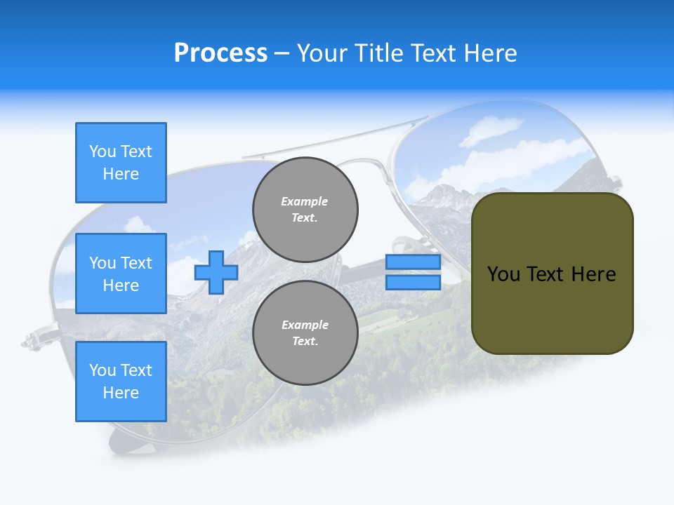 Villeggiatura Paesaggio Oggetto PowerPoint Template