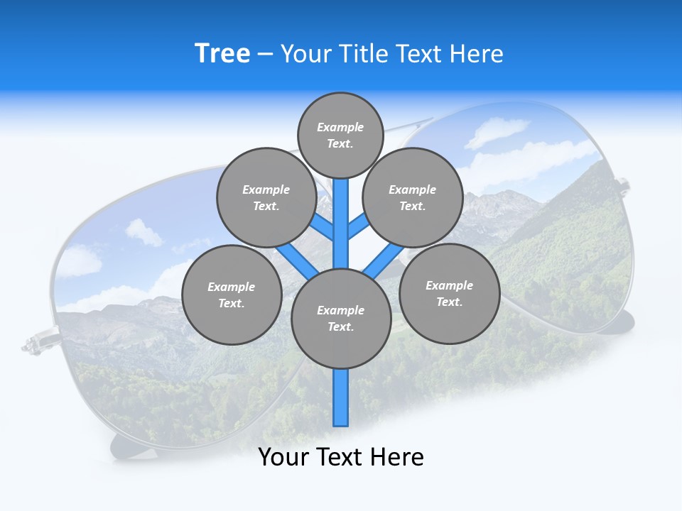 Villeggiatura Paesaggio Oggetto PowerPoint Template