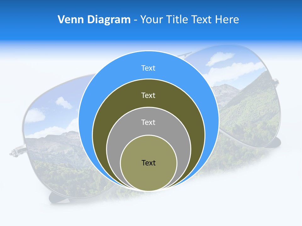 Villeggiatura Paesaggio Oggetto PowerPoint Template