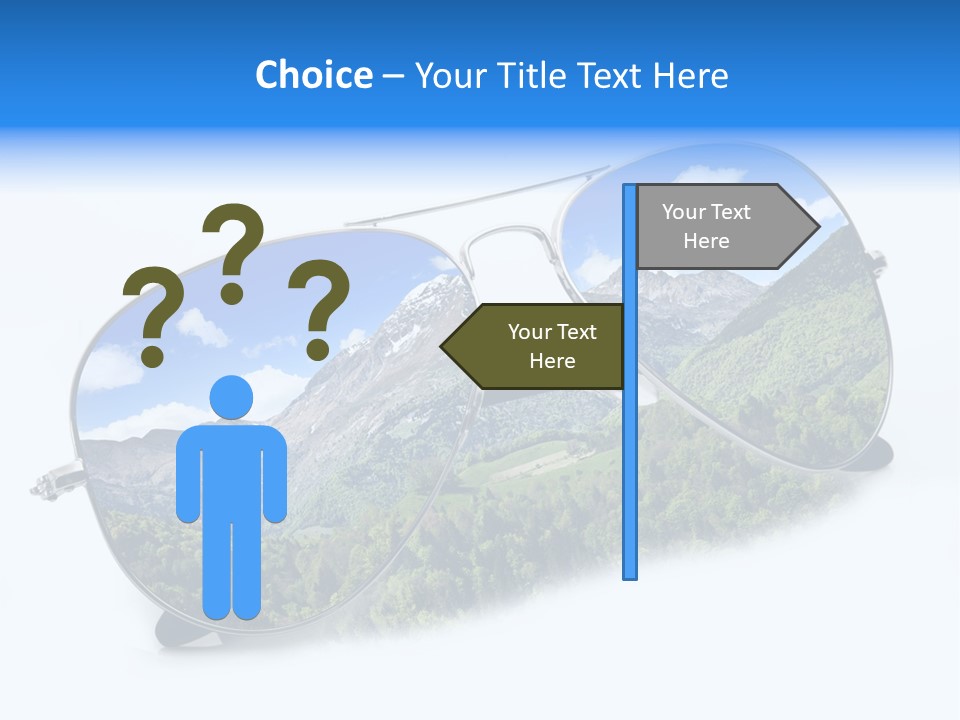 Villeggiatura Paesaggio Oggetto PowerPoint Template