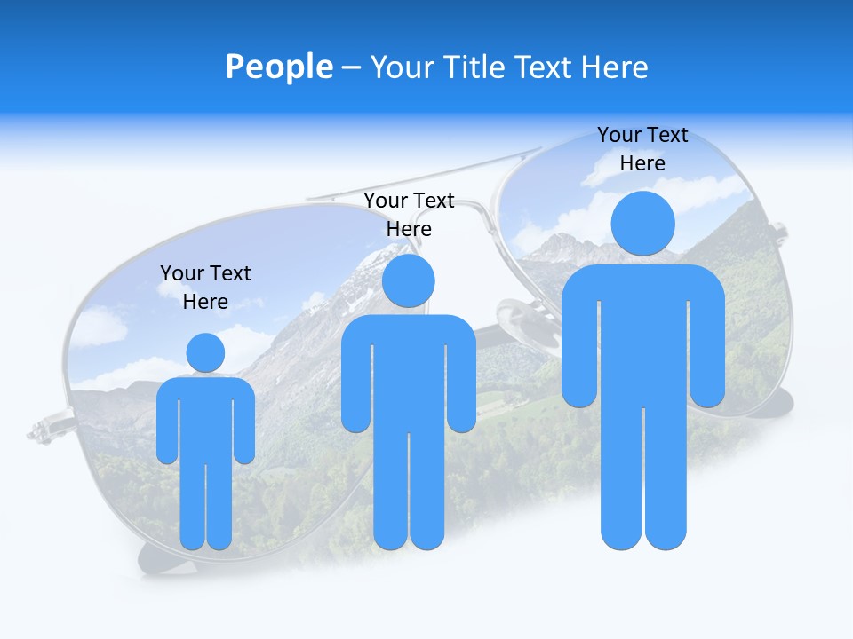 Villeggiatura Paesaggio Oggetto PowerPoint Template