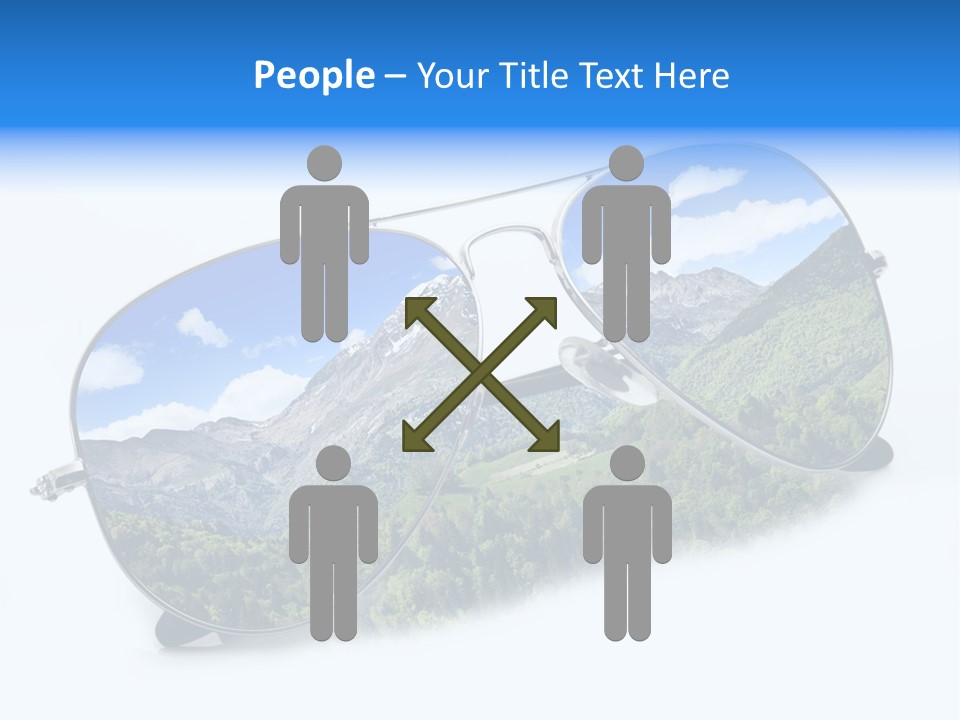 Villeggiatura Paesaggio Oggetto PowerPoint Template