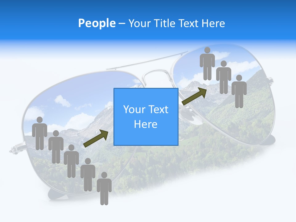 Villeggiatura Paesaggio Oggetto PowerPoint Template