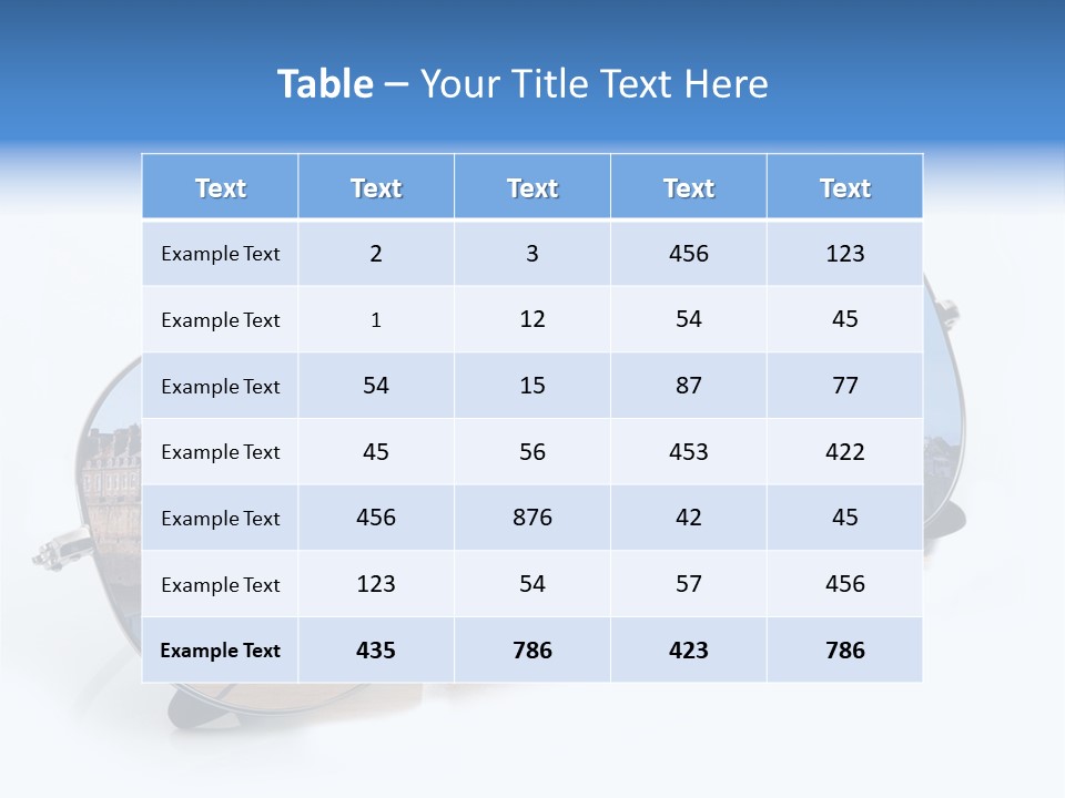 Paesaggio Cittadina Vacanza PowerPoint Template