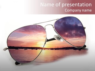 Balneare Vista Immagine PowerPoint Template