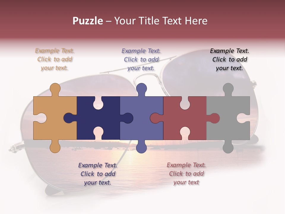 Balneare Vista Immagine PowerPoint Template