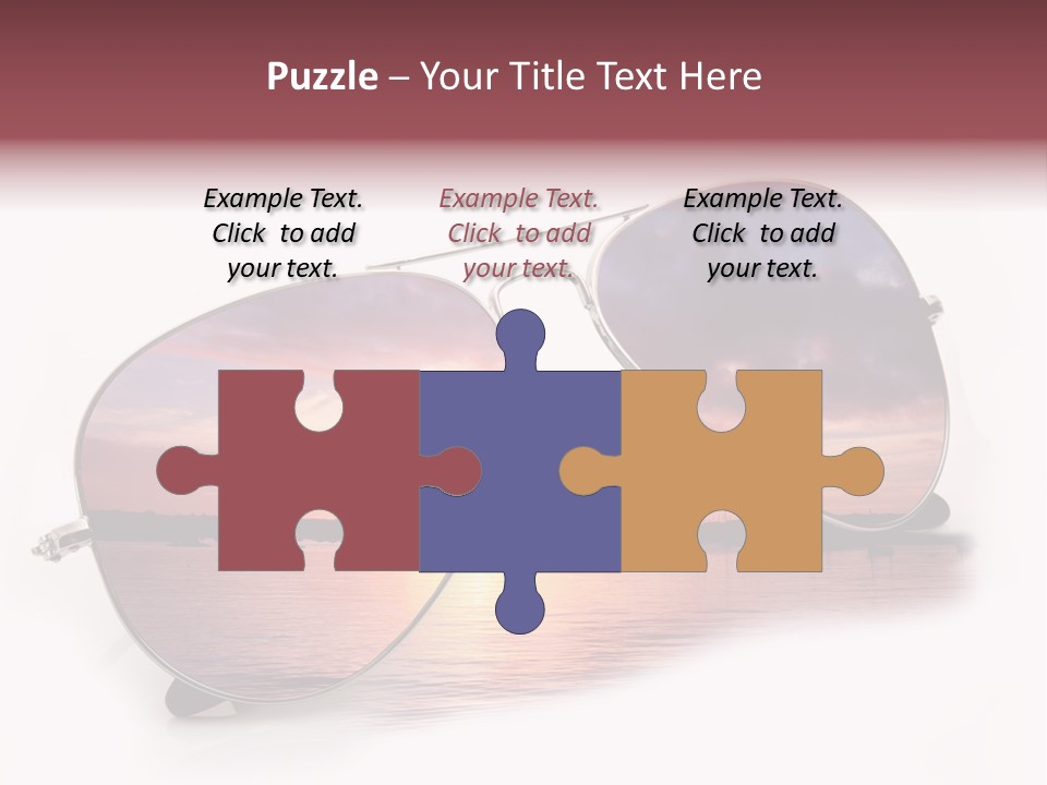 Balneare Vista Immagine PowerPoint Template