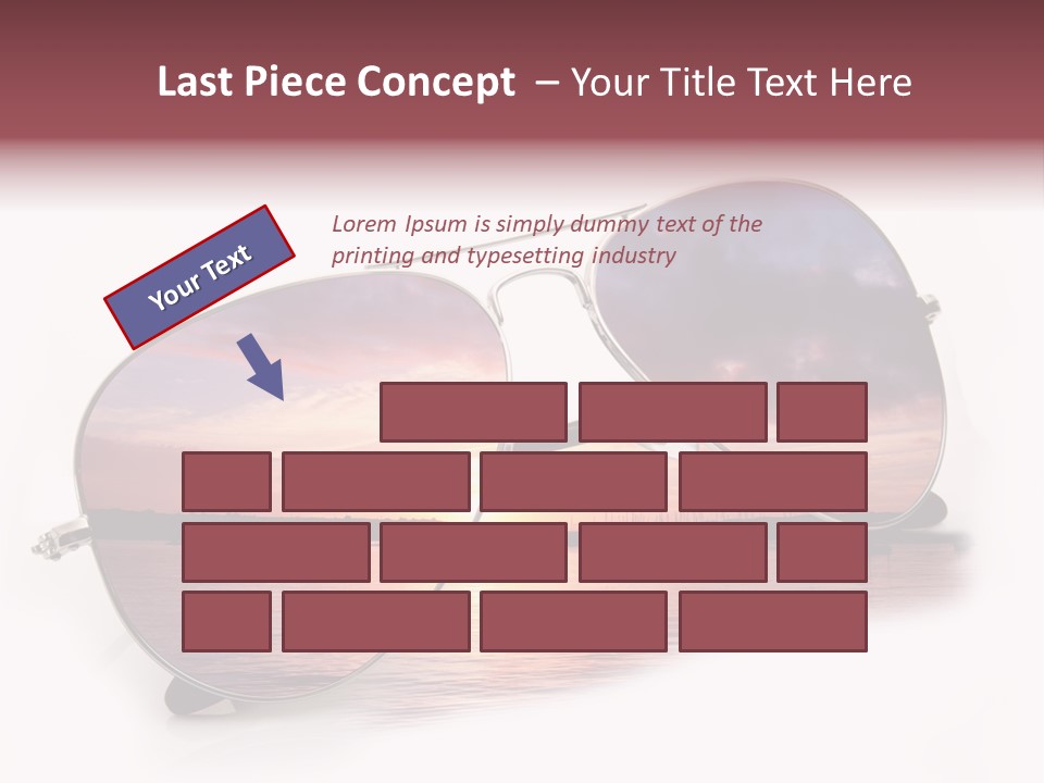 Balneare Vista Immagine PowerPoint Template