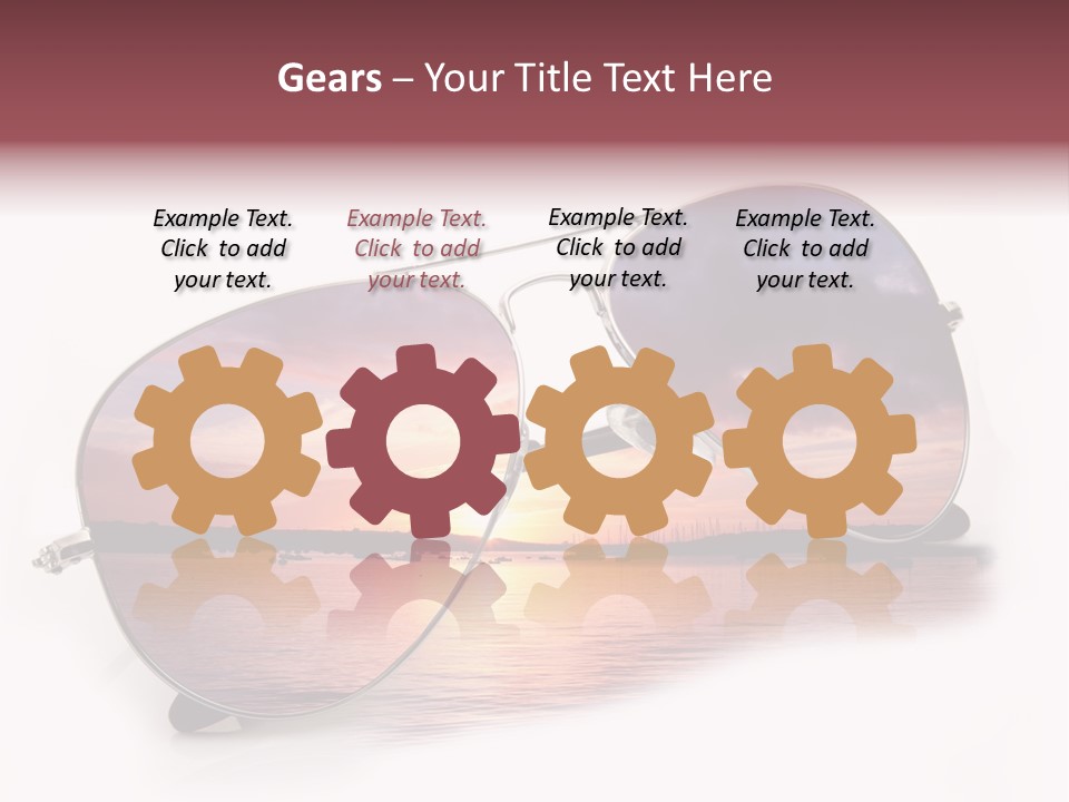 Balneare Vista Immagine PowerPoint Template