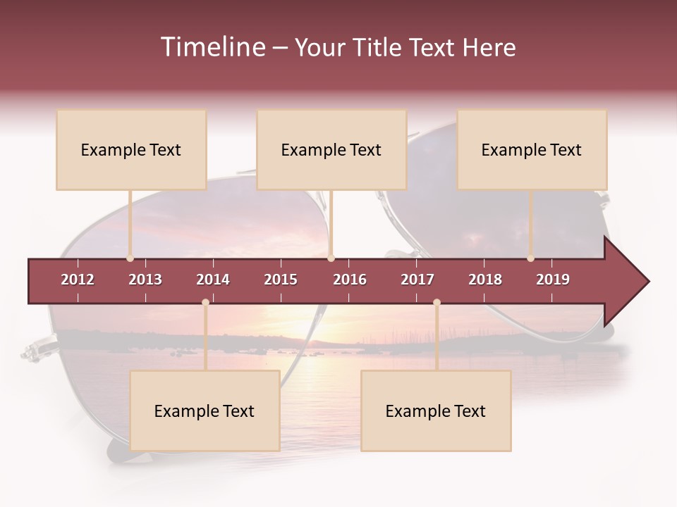 Balneare Vista Immagine PowerPoint Template
