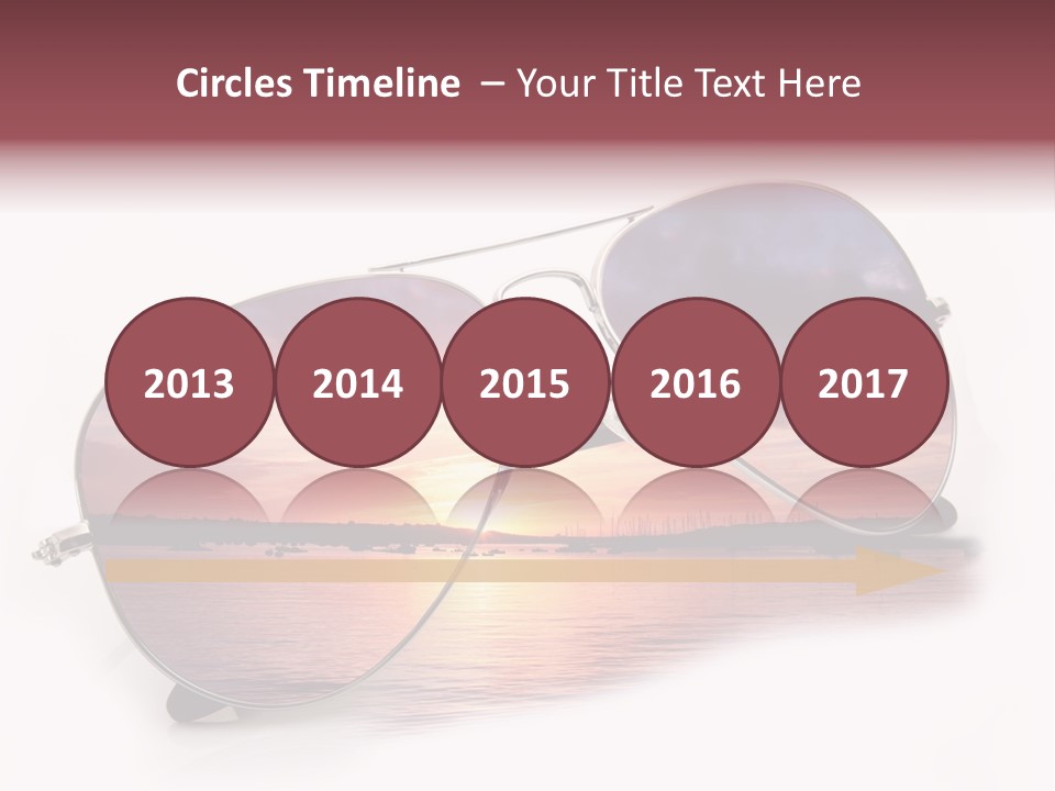 Balneare Vista Immagine PowerPoint Template