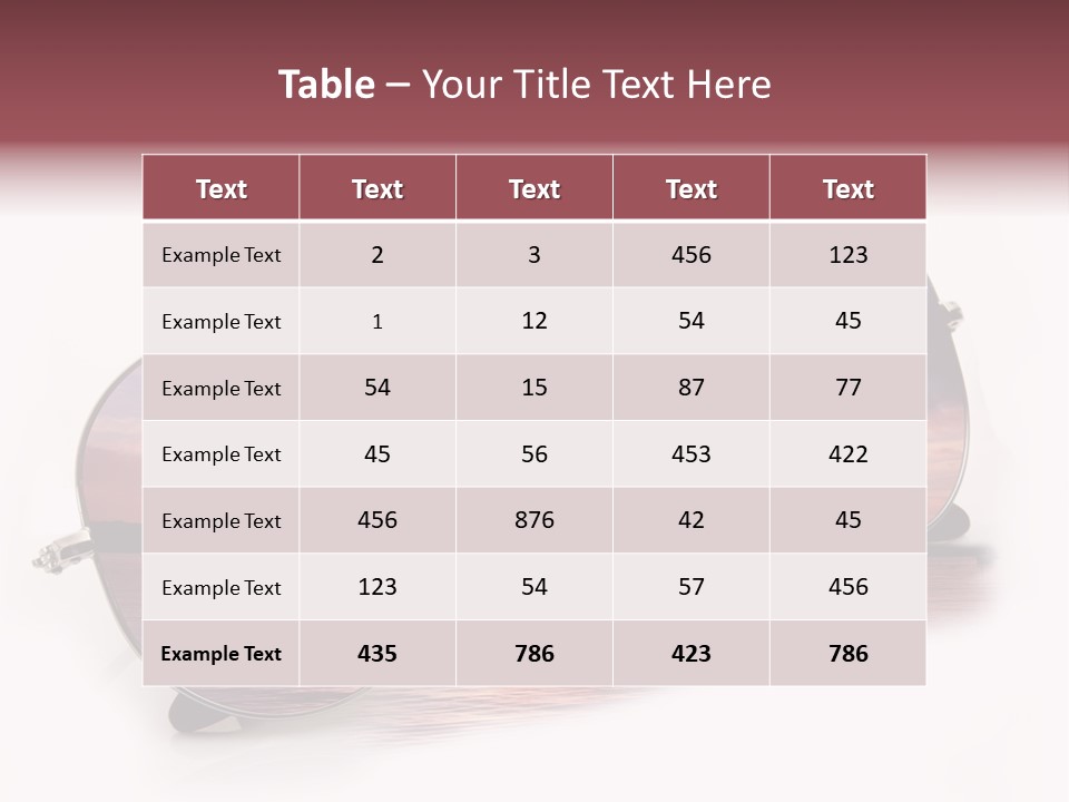 Balneare Vista Immagine PowerPoint Template