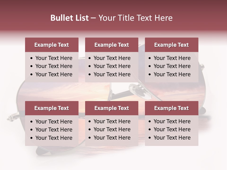 Balneare Vista Immagine PowerPoint Template