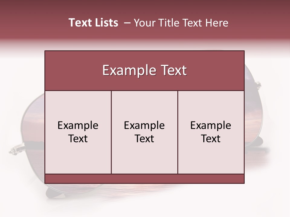 Balneare Vista Immagine PowerPoint Template