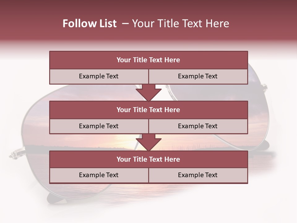 Balneare Vista Immagine PowerPoint Template