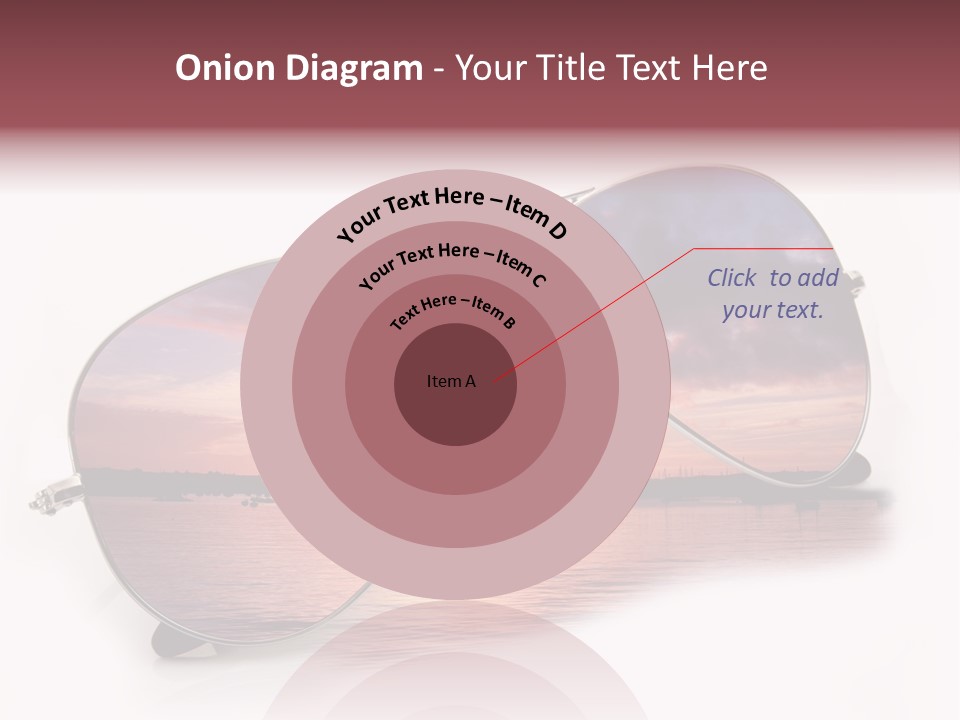 Balneare Vista Immagine PowerPoint Template