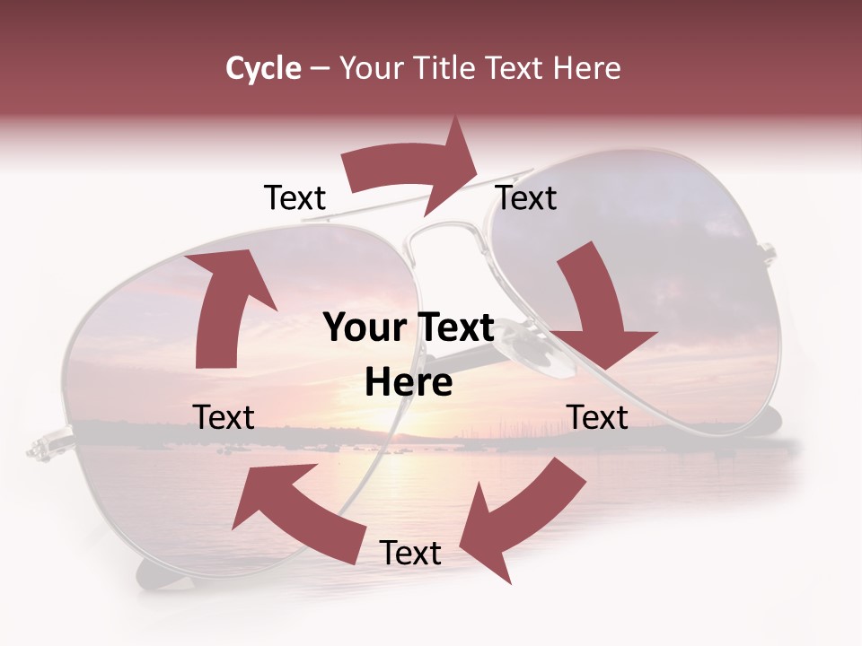 Balneare Vista Immagine PowerPoint Template