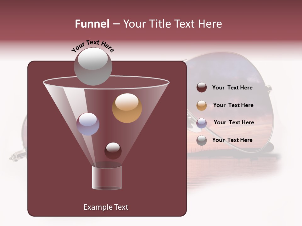 Balneare Vista Immagine PowerPoint Template