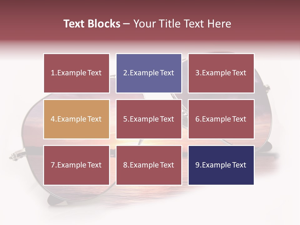 Balneare Vista Immagine PowerPoint Template