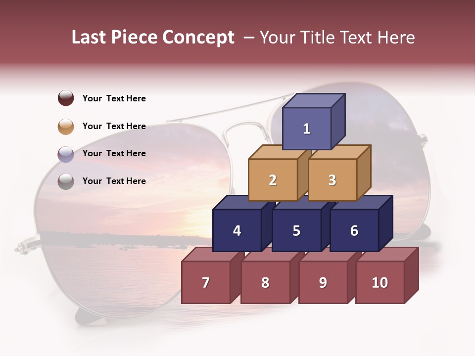 Balneare Vista Immagine PowerPoint Template