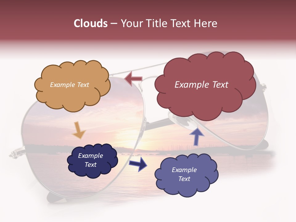 Balneare Vista Immagine PowerPoint Template