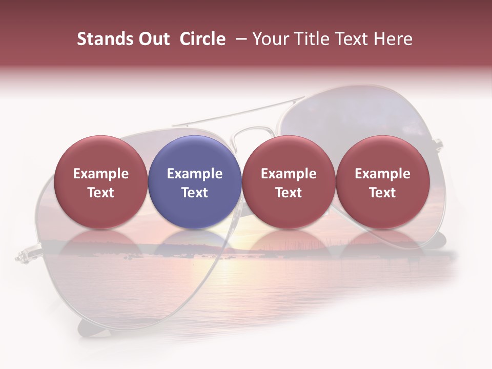 Balneare Vista Immagine PowerPoint Template