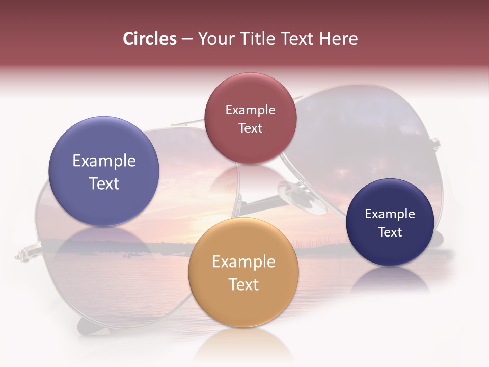 Balneare Vista Immagine PowerPoint Template