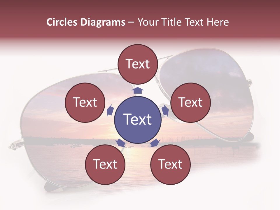 Balneare Vista Immagine PowerPoint Template