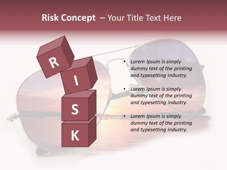 Balneare Vista Immagine PowerPoint Template