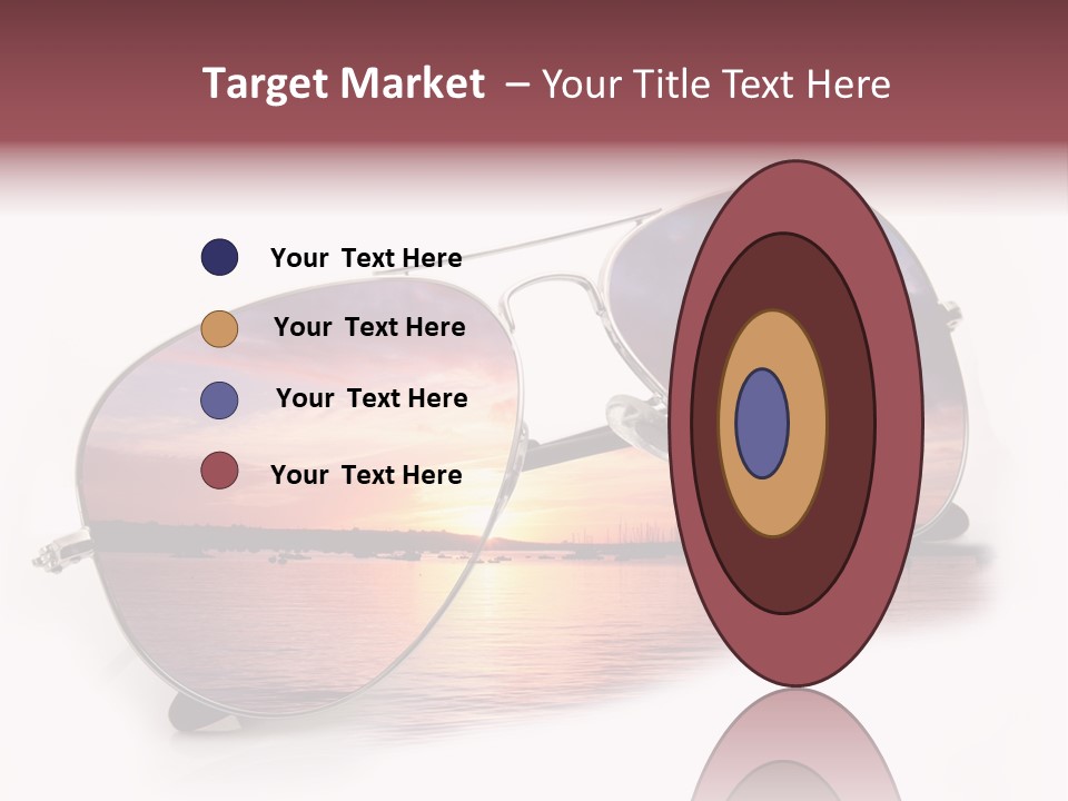 Balneare Vista Immagine PowerPoint Template