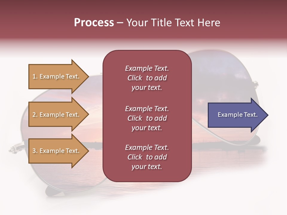 Balneare Vista Immagine PowerPoint Template