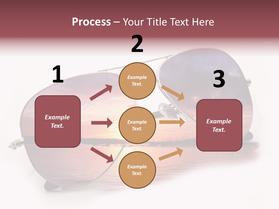 Balneare Vista Immagine PowerPoint Template