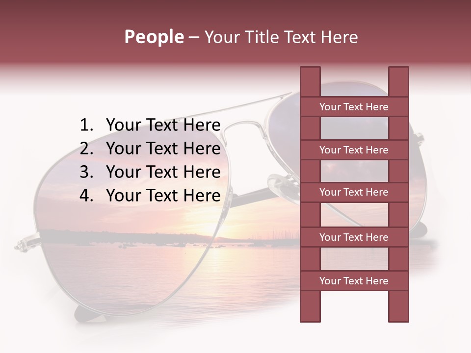 Balneare Vista Immagine PowerPoint Template