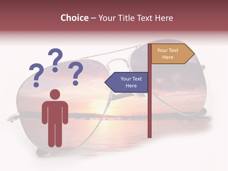 Balneare Vista Immagine PowerPoint Template