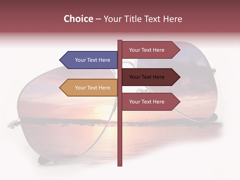 Balneare Vista Immagine PowerPoint Template