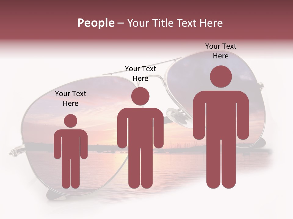 Balneare Vista Immagine PowerPoint Template