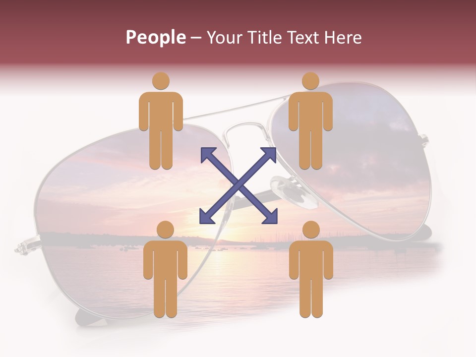 Balneare Vista Immagine PowerPoint Template