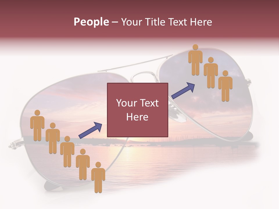 Balneare Vista Immagine PowerPoint Template