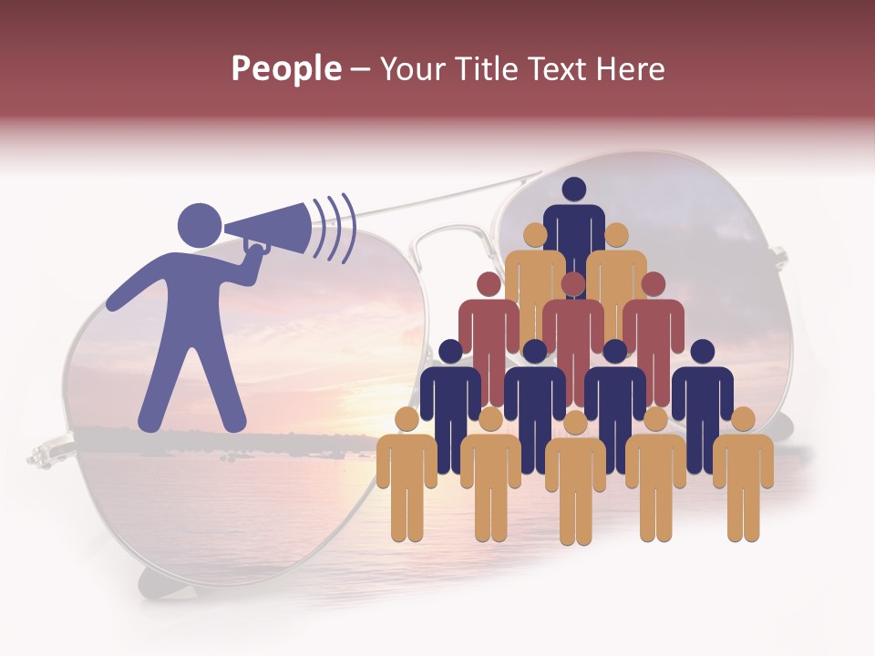 Balneare Vista Immagine PowerPoint Template