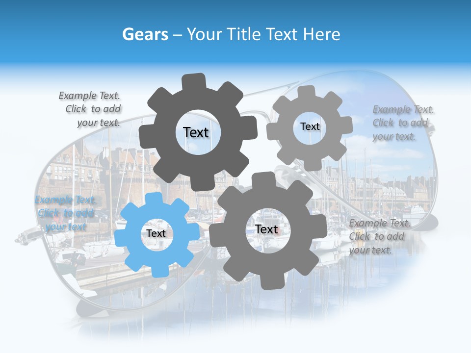 Paesaggio Relax Camminata PowerPoint Template