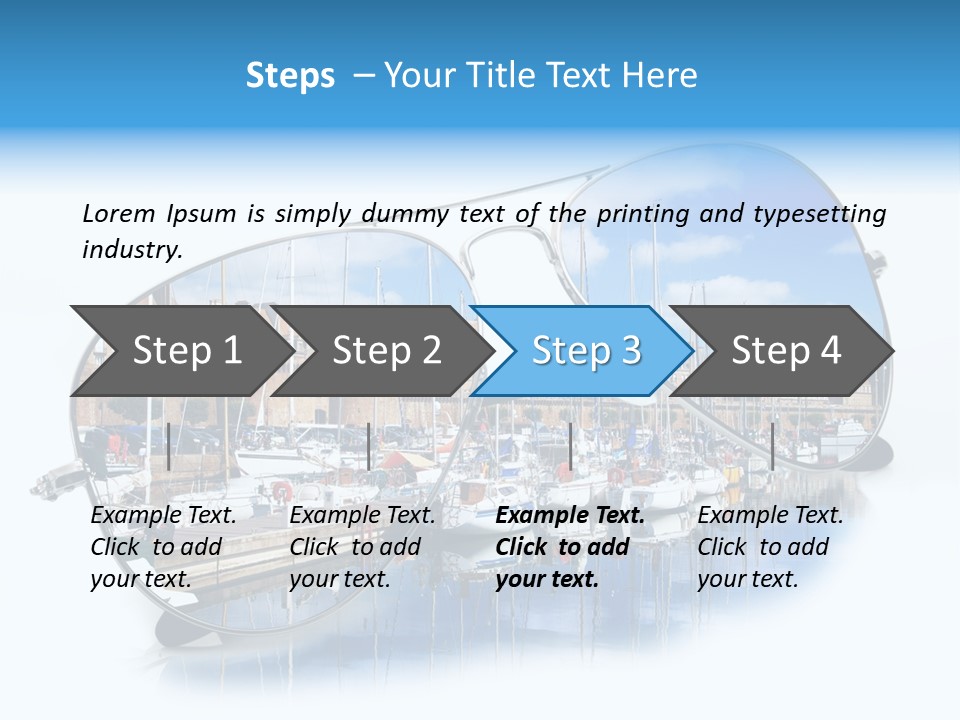 Paesaggio Relax Camminata PowerPoint Template
