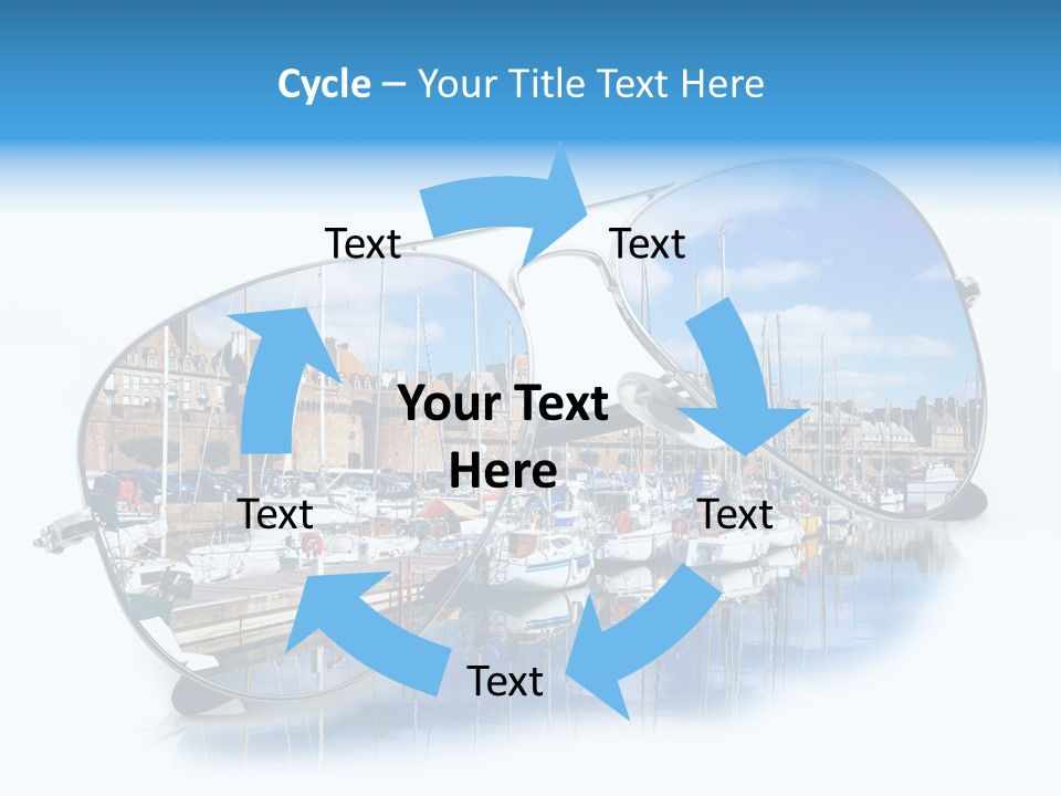 Paesaggio Relax Camminata PowerPoint Template
