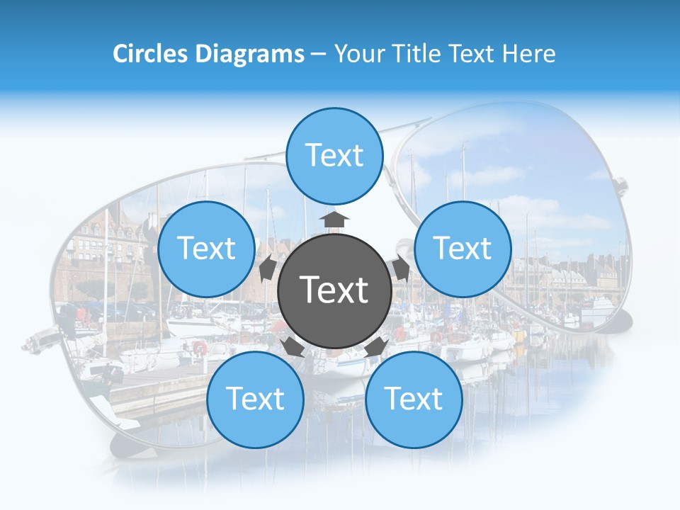 Paesaggio Relax Camminata PowerPoint Template