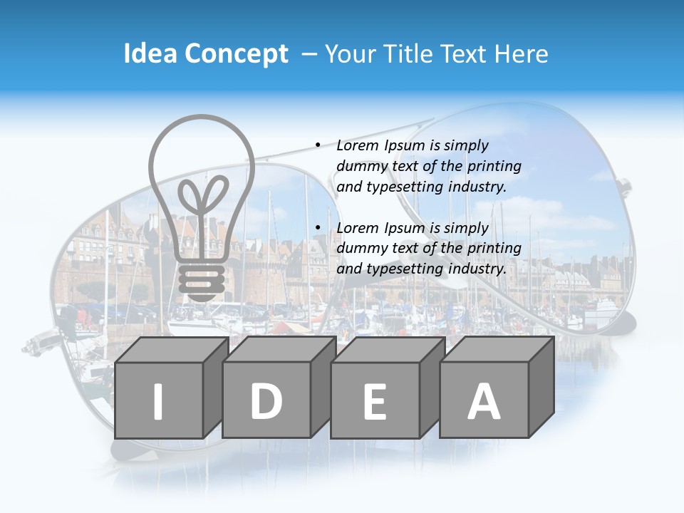 Paesaggio Relax Camminata PowerPoint Template