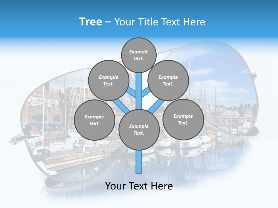 Paesaggio Relax Camminata PowerPoint Template