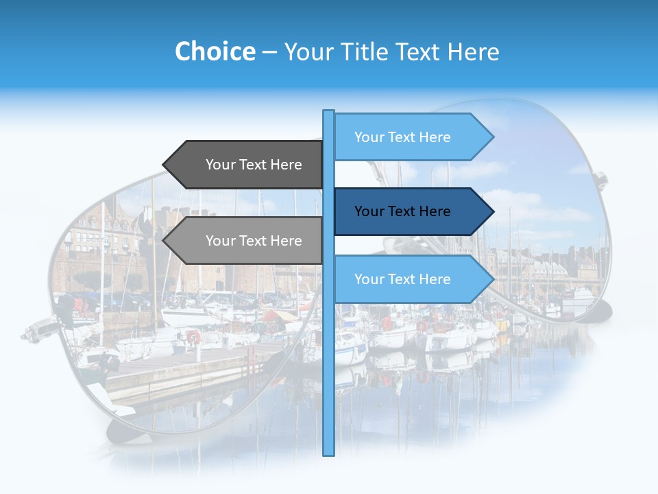 Paesaggio Relax Camminata PowerPoint Template