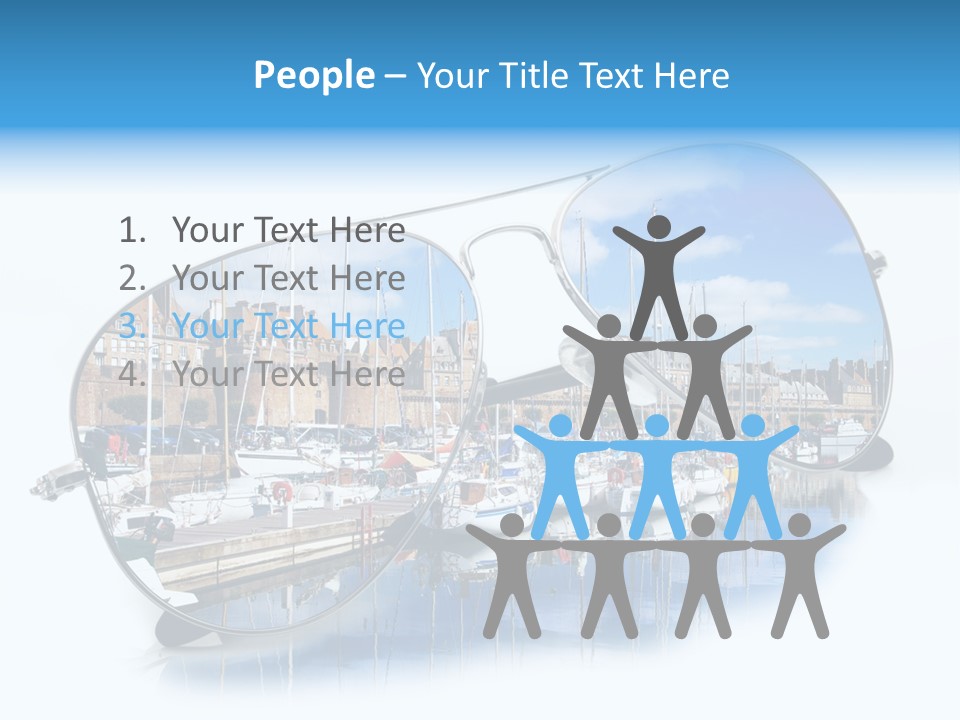 Paesaggio Relax Camminata PowerPoint Template