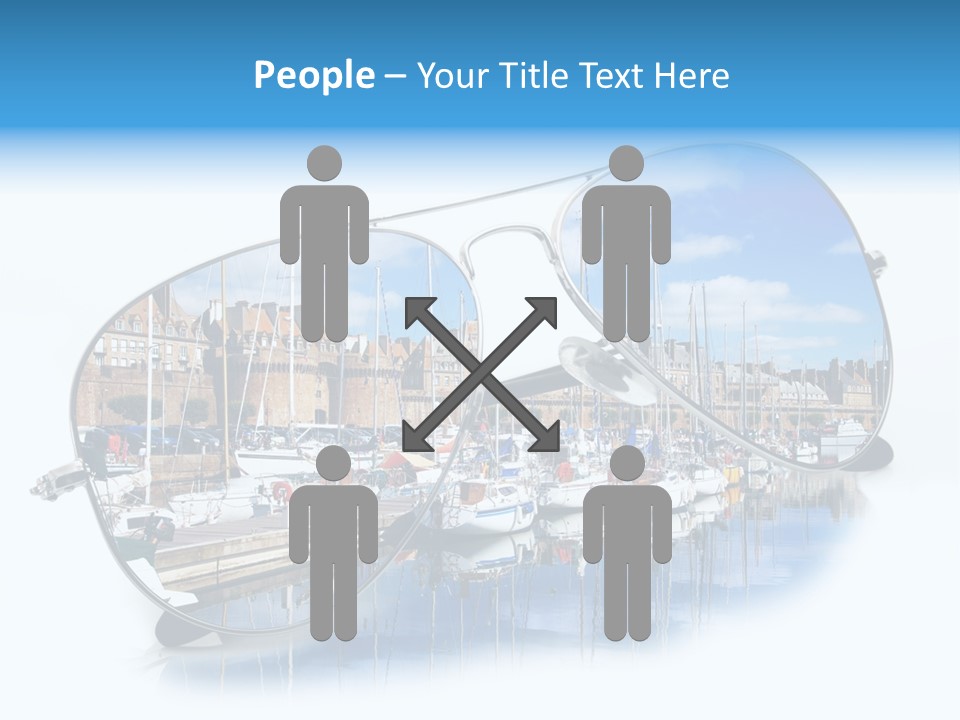 Paesaggio Relax Camminata PowerPoint Template